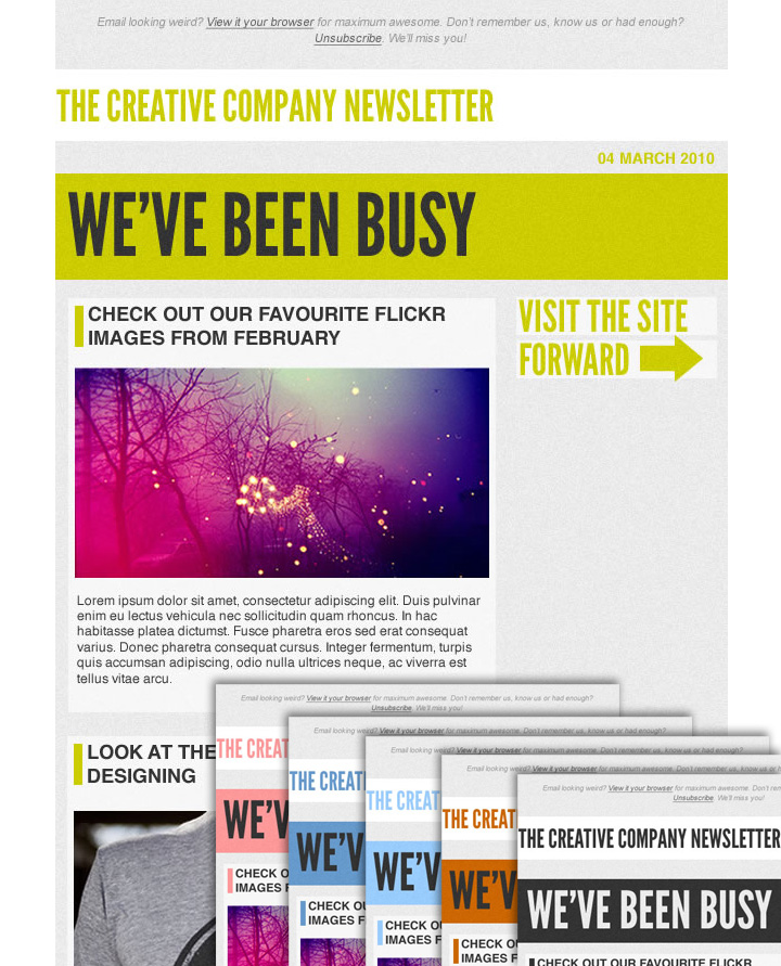 Creative Newsletters
